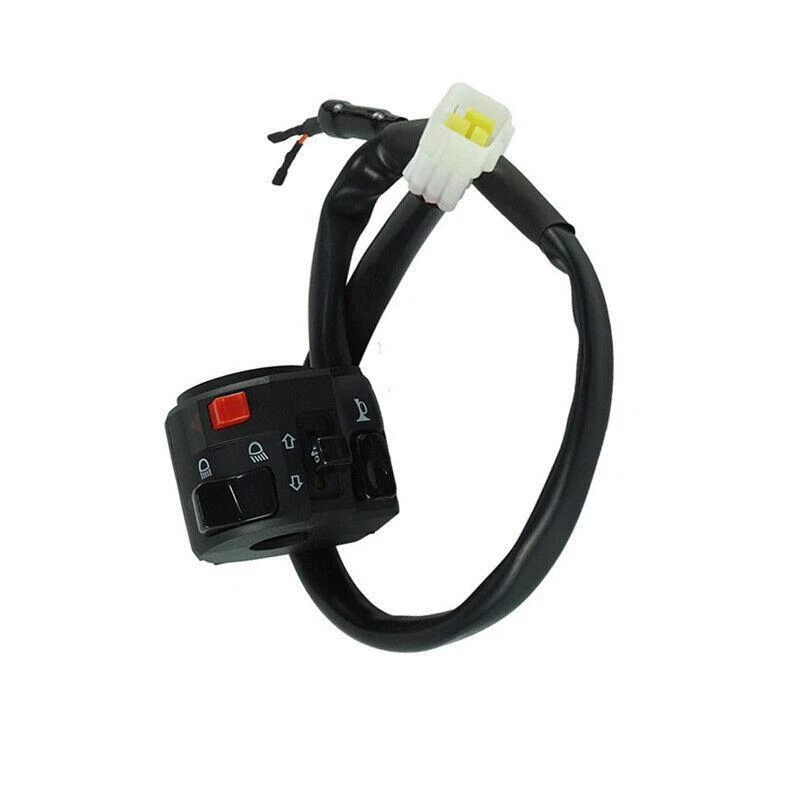 Interruptor de control de manillar de motocicleta izquierda derecha para giro de bocina señal de 7/8" 22 mm × 1 Foto 4 de 4