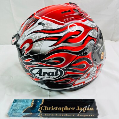 Arai RX-7X HAGA Model Corsair-X Full Face Helmet L Size 59-60cm