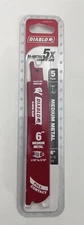 DIABLO DS0614BF5 Bi-Metal 6" Cutting Blade for Medium Metal Cutting (5-Pack)