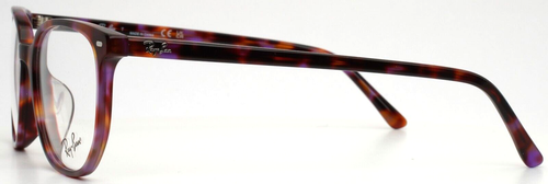 RAY BAN Elliot 5397F 8175 Brown Violet Havana Unisex Eyeglasses 52-19-145 B:50 D - Picture 14 of 16