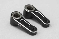 B7-202S1 Yokomo Aluminum Steering Bell Crank Set w/Bearings (+1mm)