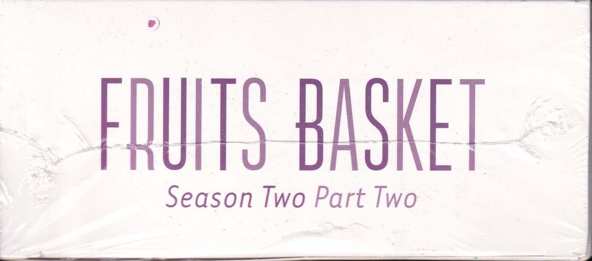 Fruits Basket Season Two Part Two Limited Edition (BD/DVD, 2021, 4-Disc Set)