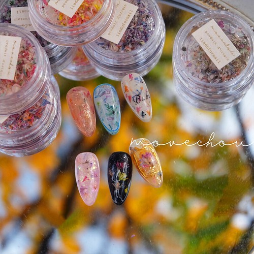 Getrocknete Blumen Für Die Nageldekoration Natürliche Trockenblumen Nail-Ar ? - Bild 6 von 28