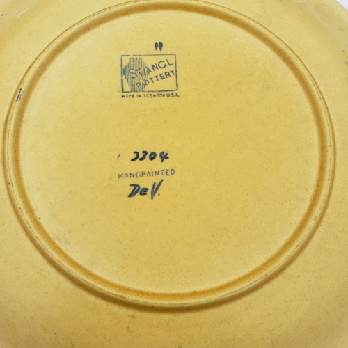 Very RARE Stangl Art Pottery 14 1/8" Cowboy Chop Plate - Picture 12 of 15