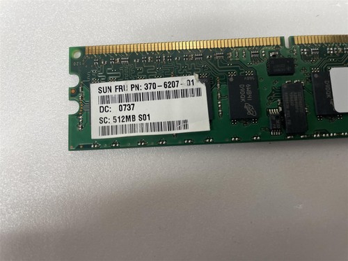 Sun 370-6207 512MB DDR2-533MHz PC2-4200R Memory Dimm (Micron MT18HTF6472Y-53EB2) - Picture 2 of 5
