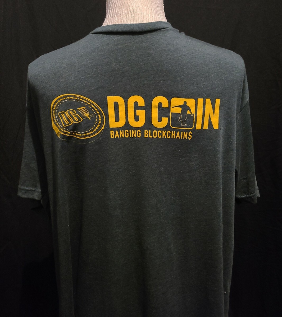 Disc Golf Shirt - Disc Golf Coin Crypto Tee Shirt - DG Coin - Crypto Shirt  | eBay