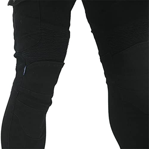 Pantaloni Da Moto, Pantaloni Protettivi Da Uomo, Realizzati in Traspirante Resis - Foto 4 di 12