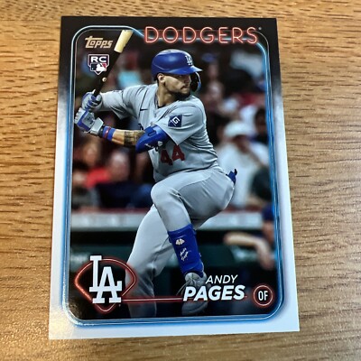 アダールページ 2024 Topps Chrome Update #USC186 Andy Pages X-Fractor