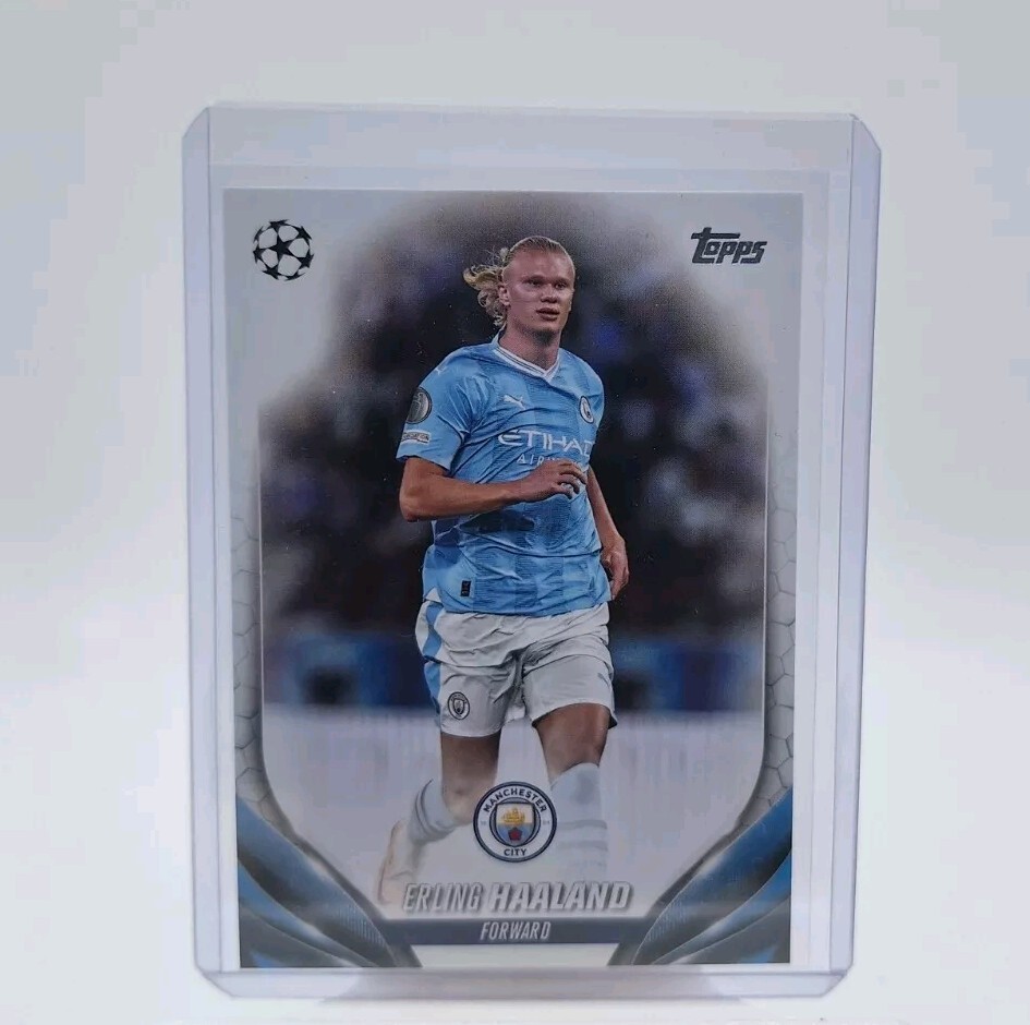 2023 Topps UEFA Club Competitions #39 Erling Haaland Manchester City FC