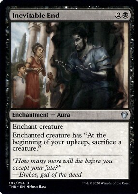 Inevitable End NM/M* Theros Beyond Death ENGLISH 102/254 mtg -UnltdCards