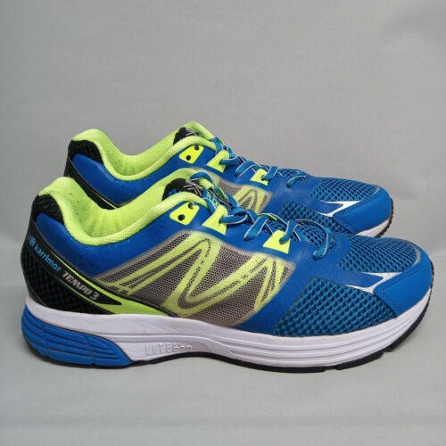 KARRIMOR 'Tempo 3' Entrenadores D30 Lite Zapatos para Correr Azul/Verde Reino Unido 8, UE 42 - Imagen 1 de 16