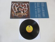 THE CULT Electric SIRE BEGGARS BANQUET 1987 USA 1ST PRESSING VINYL LP 9 25555-1