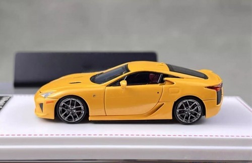 FH 1/64 Scale Lexus LFA Yellow Diecast Car Model Toy Collection Gift NIB - Picture 3 of 6