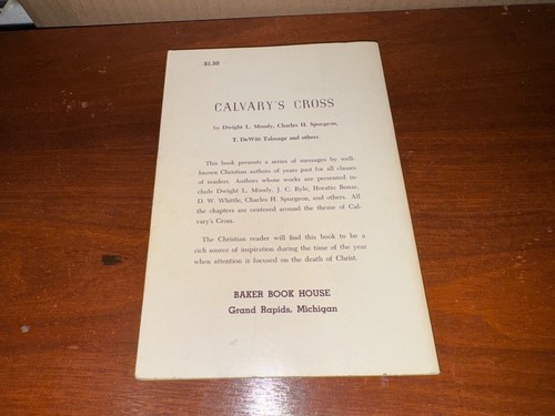 Calvary's Cross: A Symposium on the Atonement - 1966 Book - Imagen 2 de 3