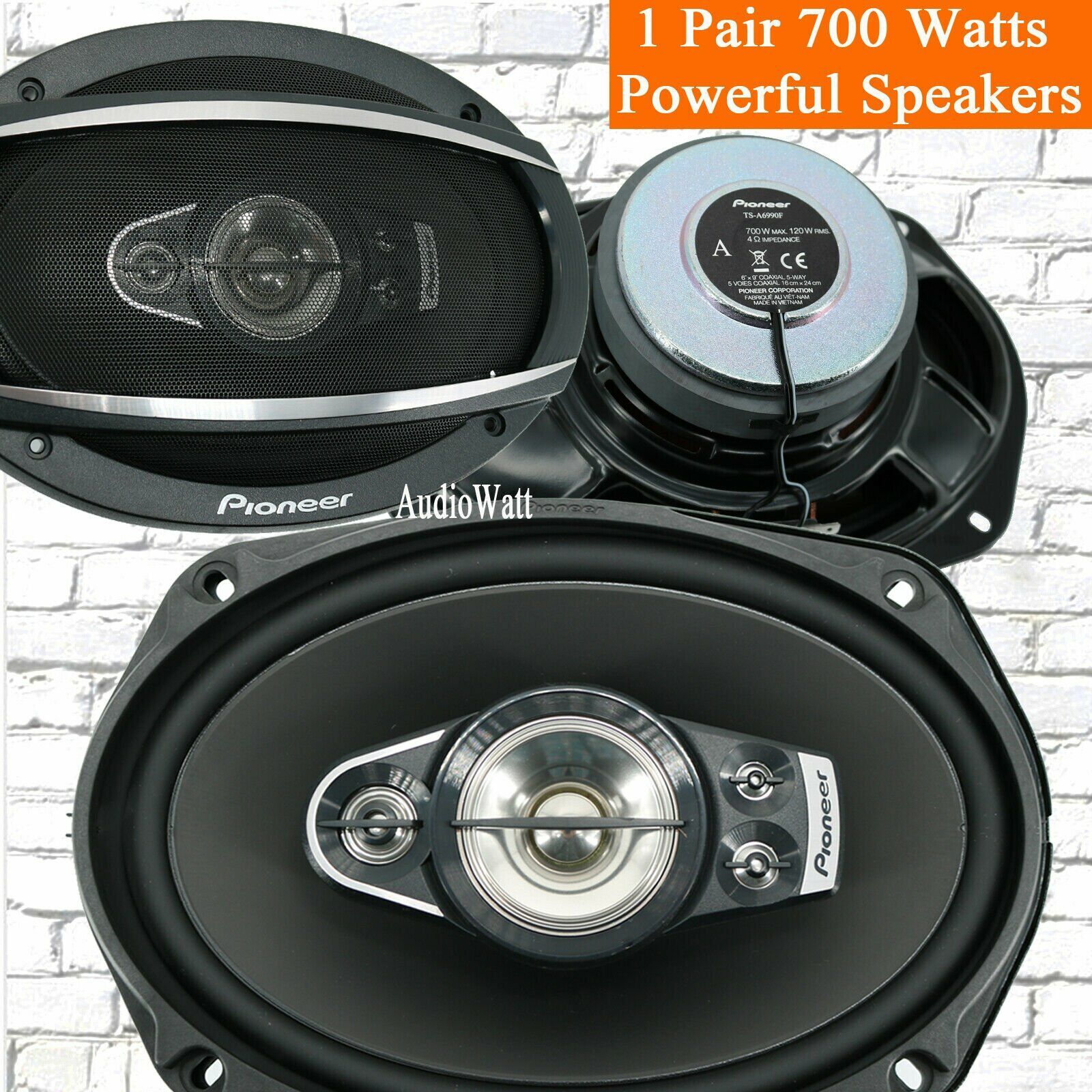 Imperial stoeprand Hoorzitting 2x PIONEER 5-WAy 6x9" 700 Watts CAR AUDIO SPEAKERS REPLACED TS-A6996S TS-A6996R | eBay Imperial stoeprand Hoorzitting 2x PIONEER 5-WAy 6x9" 700 Watts CAR AUDIO SPEAKERS REPLACED TS-A6996S TS-A6996R | eBay