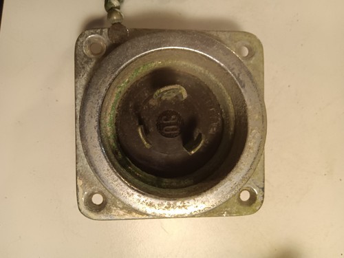Vintage Hubbell Nautical Electric Ship To Shore Connector - Picture 4 of 10