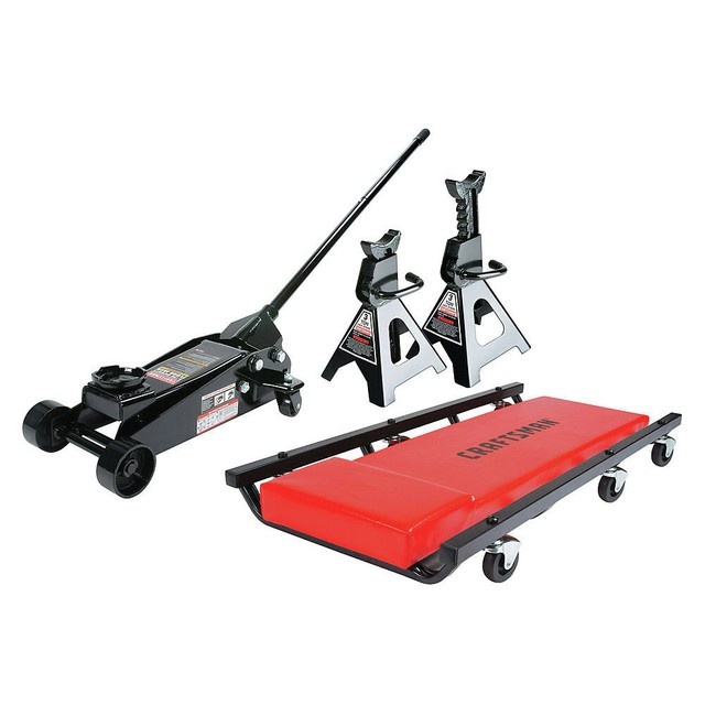 Craftsman 950188 3 Piece 3 Ton Floor Jack Set New