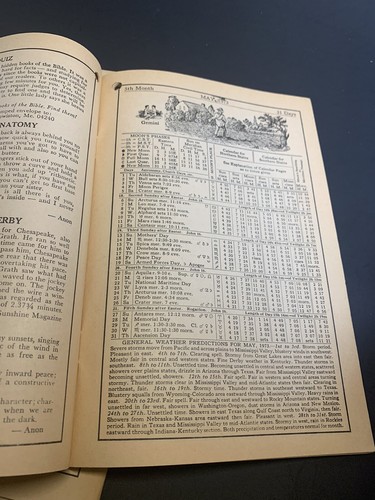 VTG Farmer’s Almanac Lot - 1973, 1974, 1978, 1986 Go Gambles Glenwood, MN - Picture 11 of 15