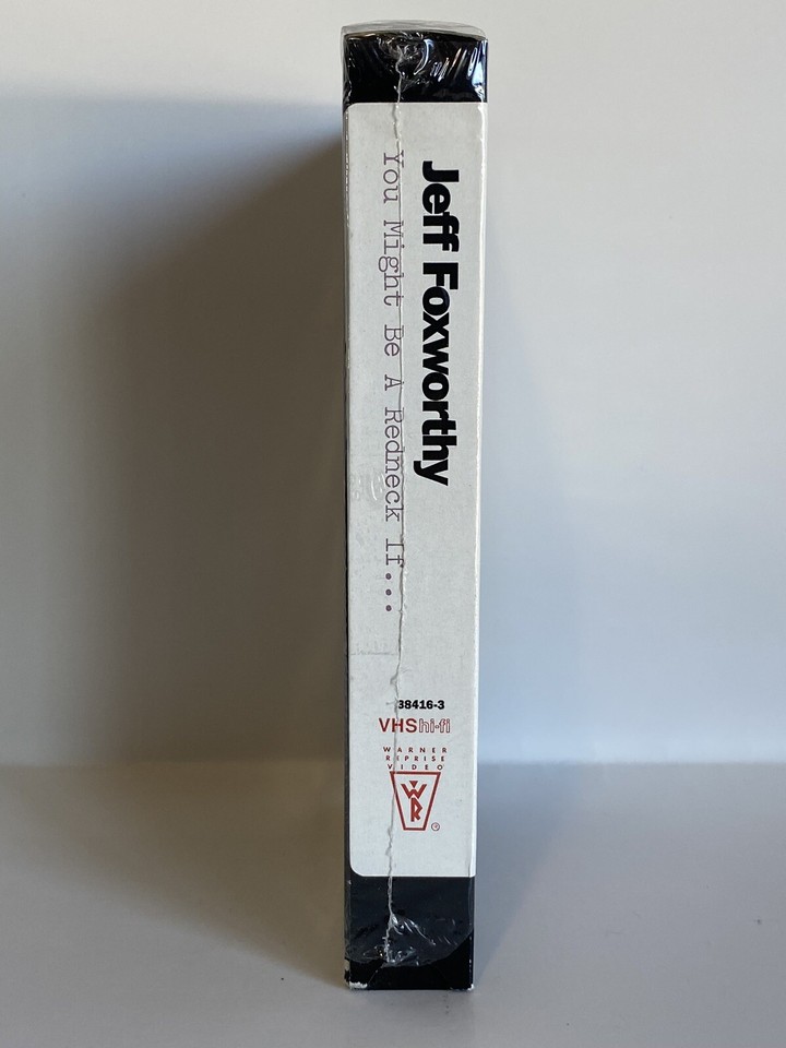 Jeff Foxworthy You Might Be a Redneck If... (VHS, 1995) 75993841633