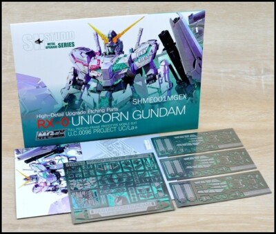 SH Studio MGEX 1/100 RX-0 Unicorn Gundam Etching Parts Metal
