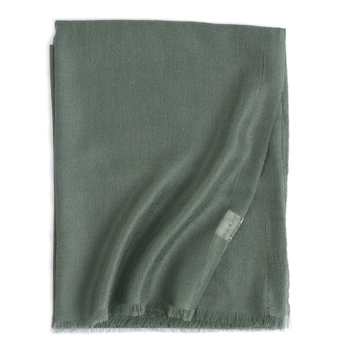 Pure Mongolian Cashmere Herringbone 300s Wrap Shawl Ring Scarf Delicate 190*90cm - Picture 69 of 75
