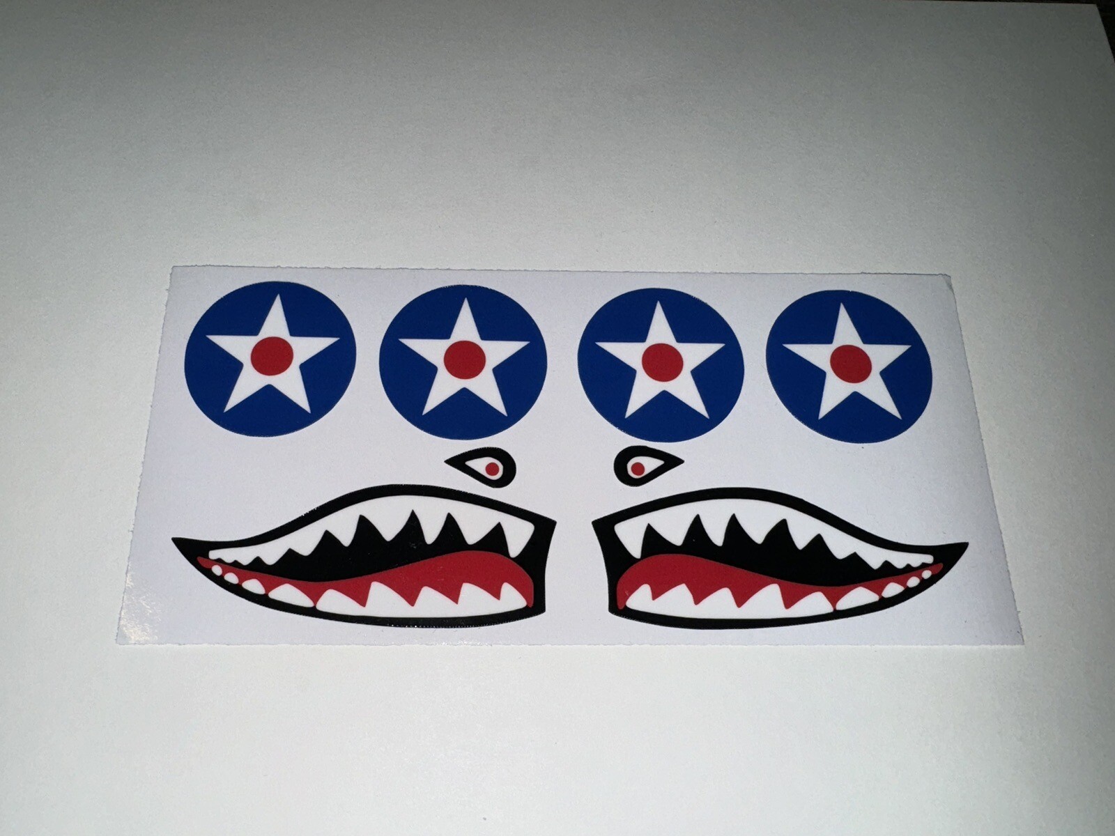 Cox .049 P-40 Warhawk Airplane Sticker Set (Reproduction)