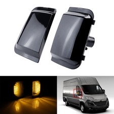 2x Aussenspiegel Blinker Spiegelblinker Schwarze für Citroen Jumper/Fiat Ducato