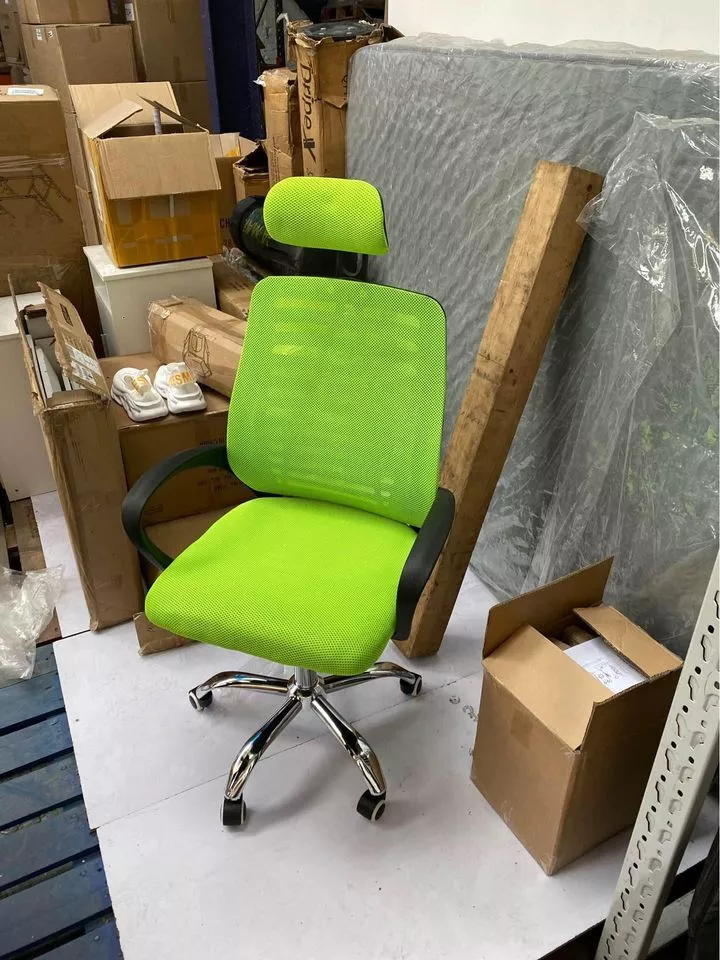 Lime green office chair online