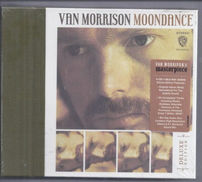 VAN MORRISON Moondance  Deluxe  4 cd 1 blu-ray audio book box Warner sealed new
