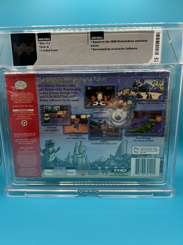 Rugrats in Paris The Movie N64 New Sealed WATA 9.2/A Graded Nintendo 64 Rare - Bild 4 von 6