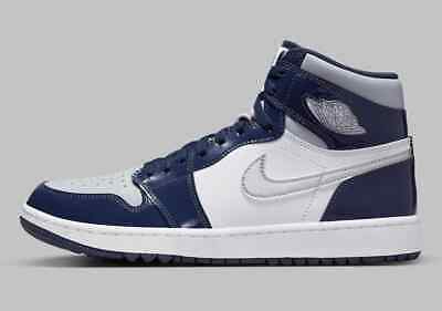 NEW NIKE AIR Jordan 1 High Golf Patent Midnight Navy DQ0660 NEW NIKE AIR Jordan 1 High Golf Patent Midnight Navy DQ0660