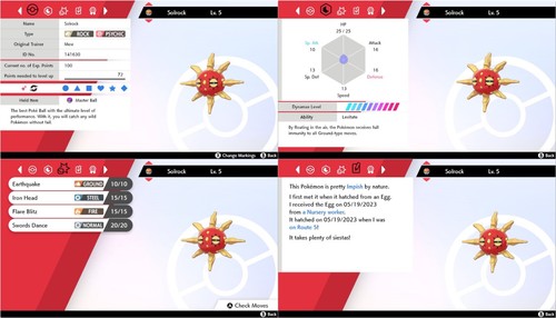 Ultra Brillante 6IV Elección de 250 Dex #001-808 Nivel 5 Pokemon Espada/Escudo Hogar - Imagen 109 de 250