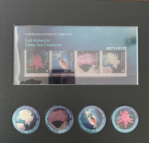 2017 IMPRESSIONS Ltd to 071/120 AAT East Antarctic Deep Sea Creatures collection - Foto 2 di 4