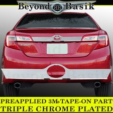 For 2012-2014 Toyota Camry Chrome Liftgate Tailgate Cover Accent Trunk Trim