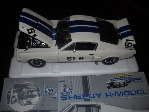 EXACT DETAIL-LANE COLLECTIBLE*1/18-1965 SHELBY R-MODEL #618 G.T. 350-JERRY TITUS - Picture 2 of 12