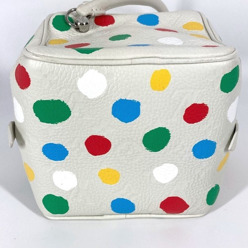 Borsa a tracolla Louis Vuitton Yayoi Kusama Cina limitata quadrata 2 vie borsa a mano - Foto 9 di 14