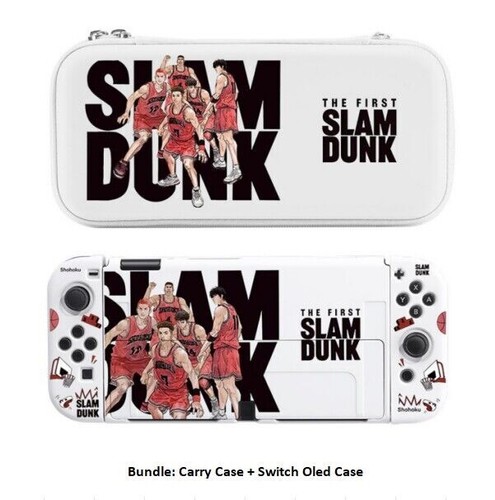 Nintendo Switch OLED Case Cover Shell The First Slam Dunk For Joycon Controller - Picture 21 of 22