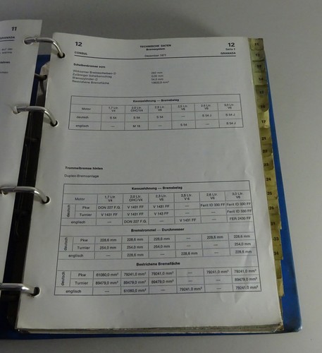 Manual De Taller Ford Granada '75 Mk. I Desde Año De Fabricación 04/1975 - Imagen 3 de 8