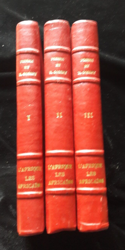L'AFRIQUE LES AFRICAINS 3 TOMES GOSSET GEOGRAPHIE/VOYAGE/TOURISME/AFRIQUE 916 - Foto 3 di 8