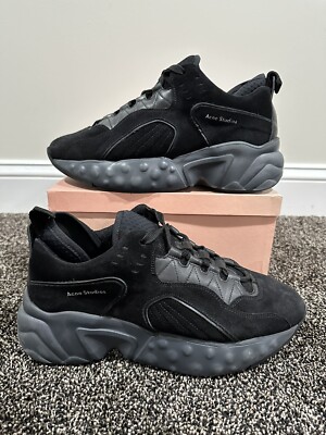 Acne Studios Rockaway Black Suede Chunky Sneakers | eBay Acne Studios Rockaway Black Suede Chunky Sneakers | eBay