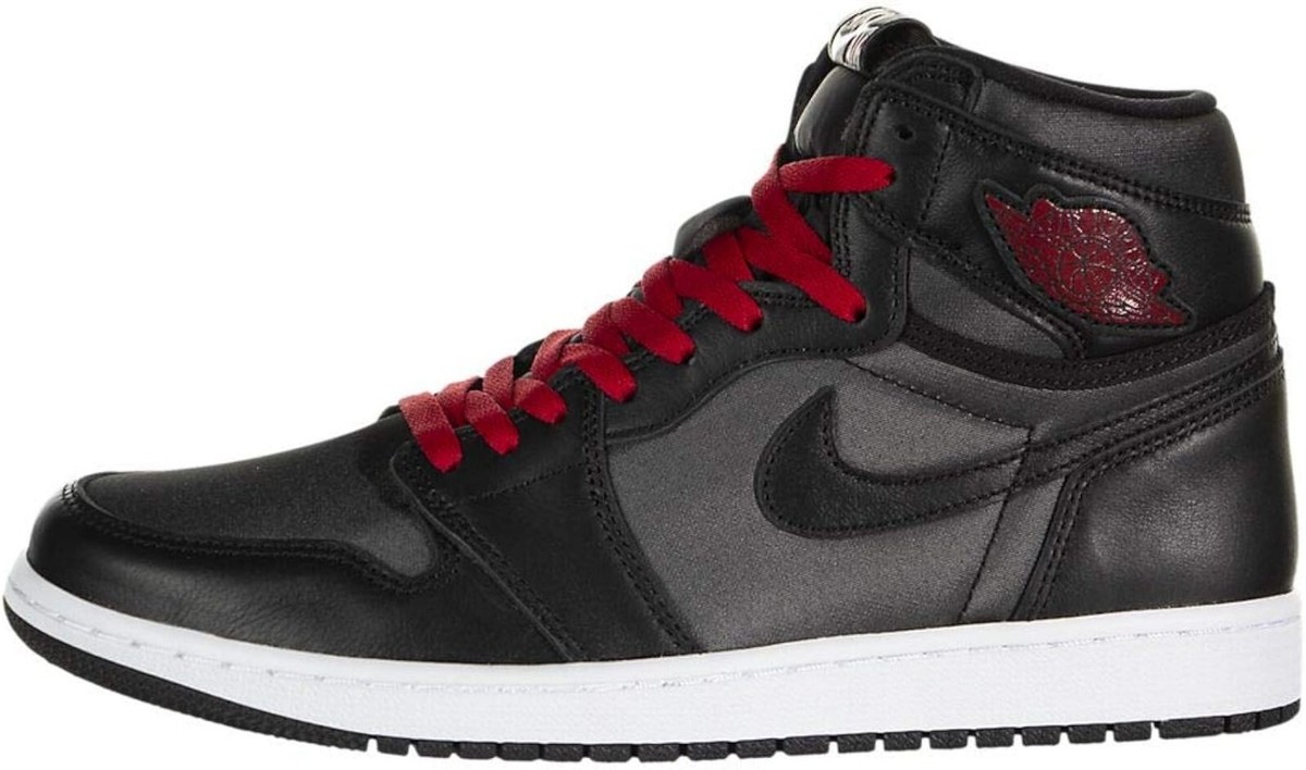 ナイキ AIR JORDAN 1 RETRO HIGHOG 555088-060 555088-060 Nike Air Jordan 1 Retro High OG Black Gym Red Satin