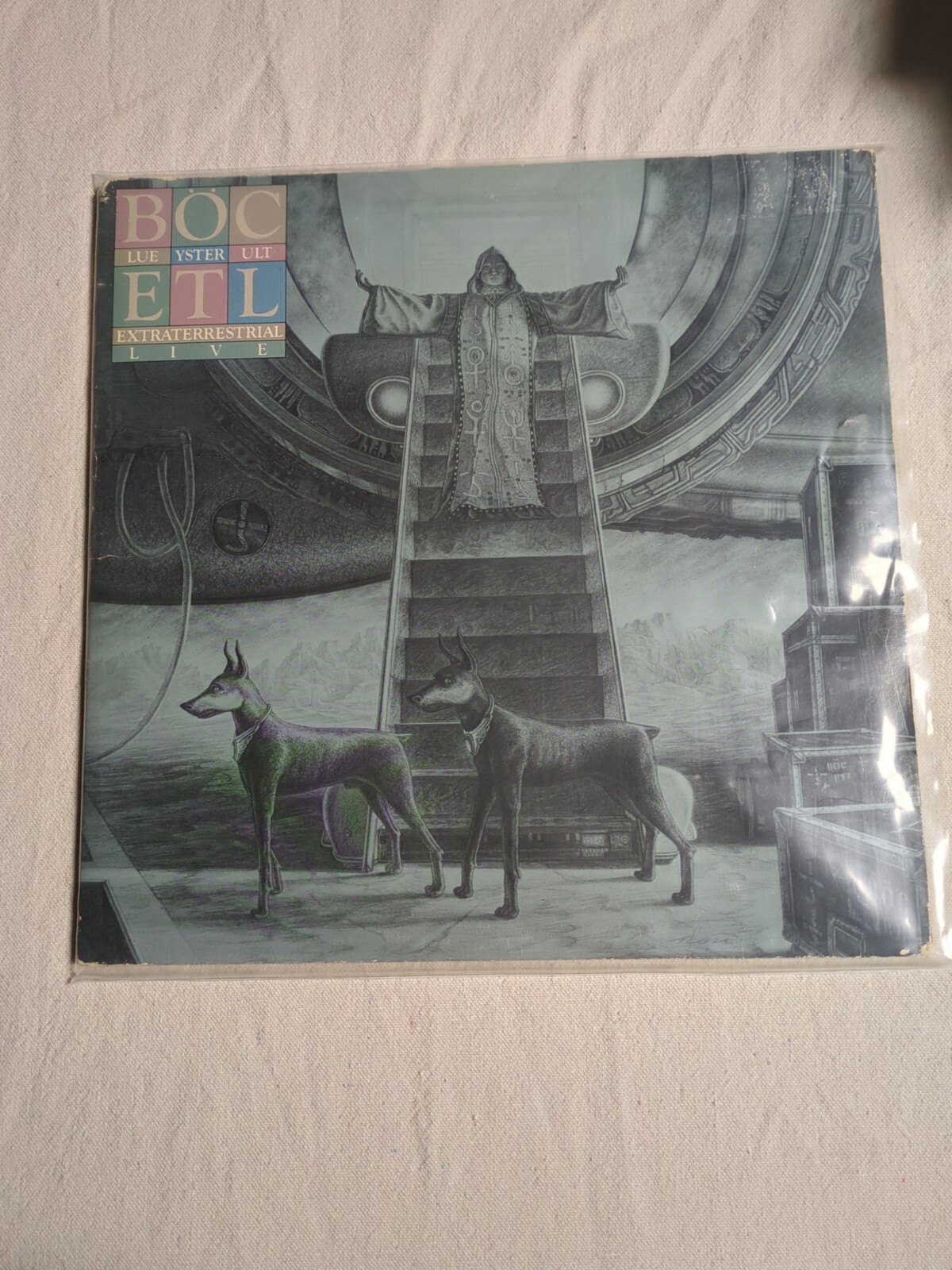 Blue Oyster ExtraTerrestrial Live vinyl Double lp. 1982