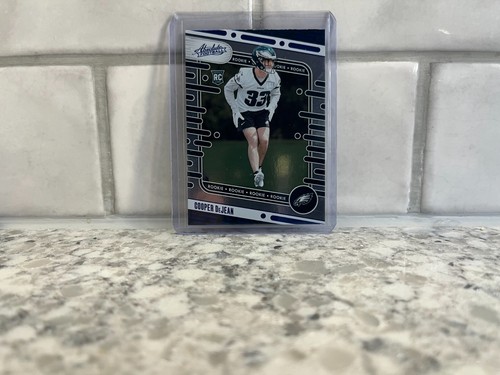 2024 Absolute Football - Blue Parallel - Cooper DeJean RC Eagles # 140