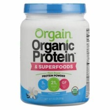 Organic Protein & Superfoods Vanilla Bean 1.12 lbs By Orgain