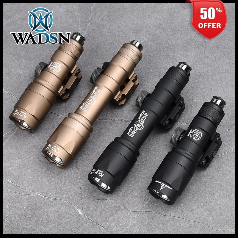 M600C Tactical Hunting Flashlight with White LED for Outdoor Adventures