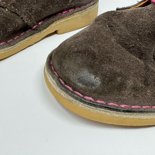 Clarks Originals Chukka Boot Distressed Suede Leather Kids 8W, preppy, classic - Bild 5 von 11