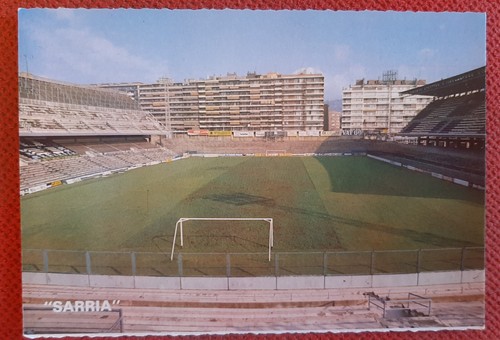 Barcelona Sarria Cartolina Stadio Stadium Postcard Stadion Estadio Don Balon - 第 1/1 張圖片