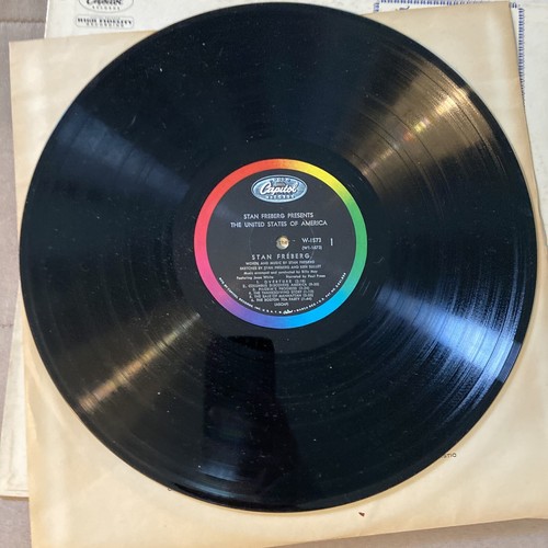 Stan Freberg Presents The United States of America LP Record Capitol - Picture 4 of 5