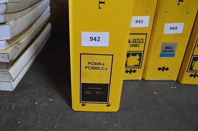 B942 - Komatsu Shop-Manual Handbuch Werkstattbuch PC 800-8 / PC 800LC-8 Bagger