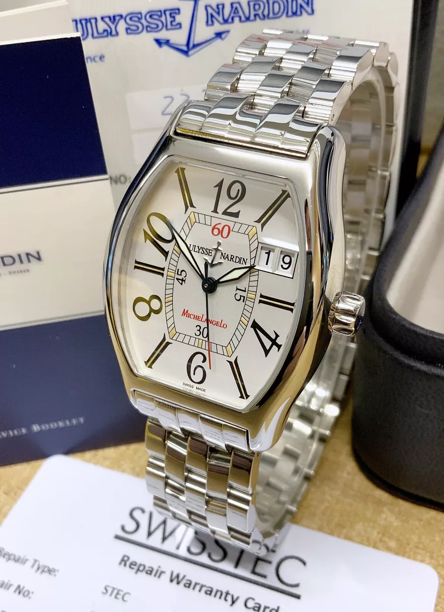 Ulysse Nardin Michelangelo Big Date 233 48 7 SERVICED eBay